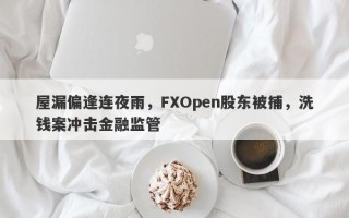 屋漏偏逢连夜雨，FXOpen股东被捕，洗钱案冲击金融监管