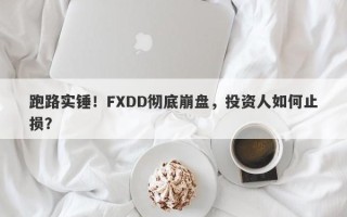 跑路实锤！FXDD彻底崩盘，投资人如何止损？