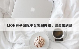 LION狮子国际平台客服失职，资金未到账