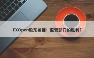 FXOpen股东被捕：监管部门的胜利？