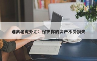 逃离老虎外汇：保护你的资产不受损失