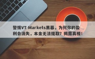 警惕VT Markets黑幕，为何你的盈利会消失，本金无法提取？揭露真相！