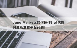 Juno Markets如何运作？从代理佣金蒸发看平台问题！