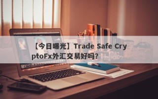 【今日曝光】Trade Safe CryptoFx外汇交易好吗？
