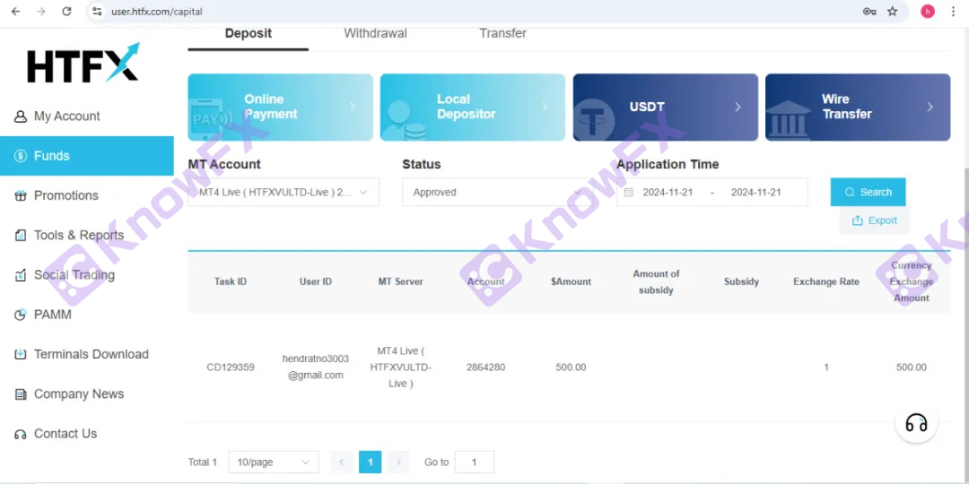 HTFX晚宴背后的黑幕，汇友爆料提款被拒，揭秘其涉嫌欺诈的真面目！-第3张图片-要懂汇