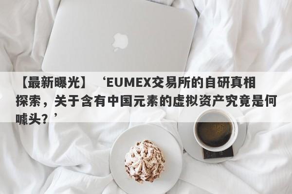 【最新曝光】‘EUMEX交易所的自研真相探索，关于含有中国元素的虚拟资产究竟是何噱头？’-第1张图片-要懂汇