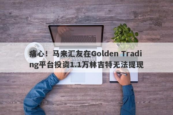 痛心！马来汇友在Golden Trading平台投资1.1万林吉特无法提现-第1张图片-要懂汇