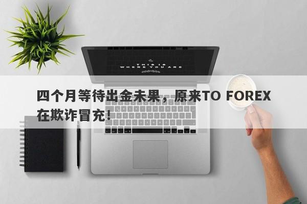 四个月等待出金未果，原来TO FOREX在欺诈冒充！-第1张图片-要懂汇