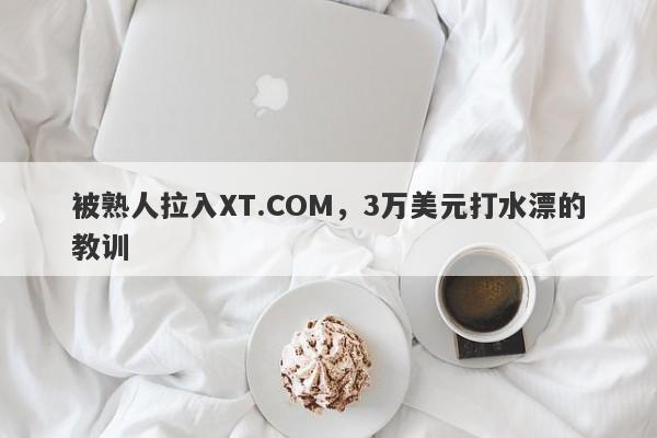 被熟人拉入XT.COM，3万美元打水漂的教训-第1张图片-要懂汇