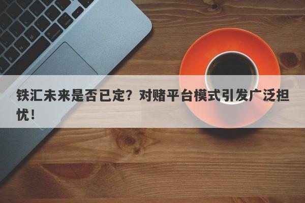 铁汇未来是否已定？对赌平台模式引发广泛担忧！-第1张图片-要懂汇