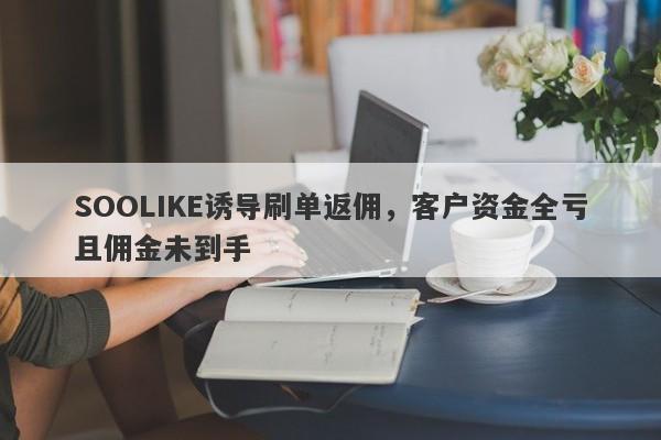 SOOLIKE诱导刷单返佣，客户资金全亏且佣金未到手-第1张图片-要懂汇