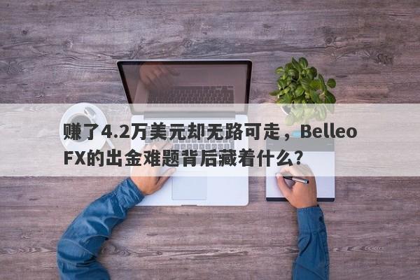 赚了4.2万美元却无路可走，BelleoFX的出金难题背后藏着什么？-第1张图片-要懂汇