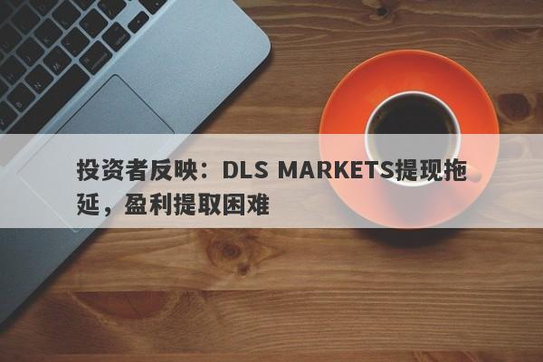 投资者反映：DLS MARKETS提现拖延，盈利提取困难-第1张图片-要懂汇