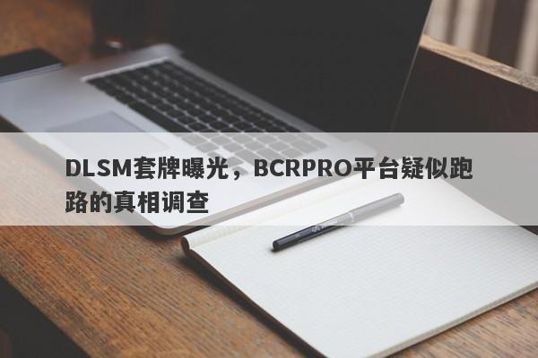 DLSM套牌曝光，BCRPRO平台疑似跑路的真相调查-第1张图片-要懂汇