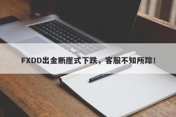 FXDD出金断崖式下跌，客服不知所踪！-第1张图片-要懂汇